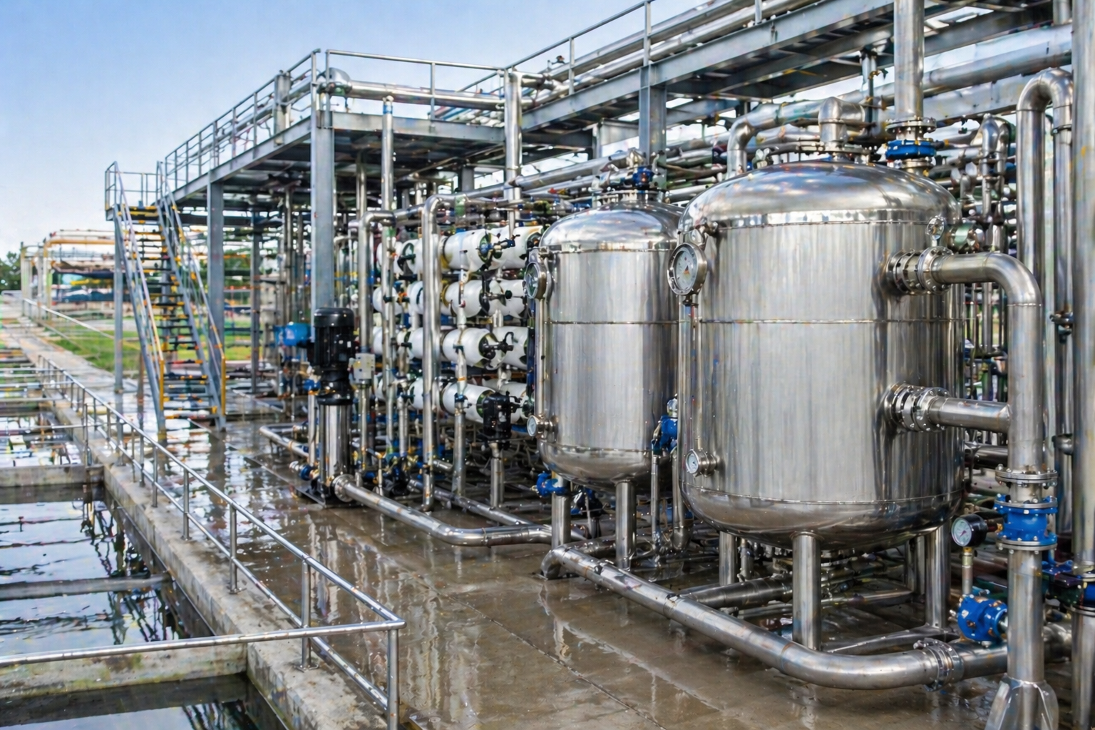 Steel for Water Treatment Infrastructure: Pipes, Tanks & Structural Applications