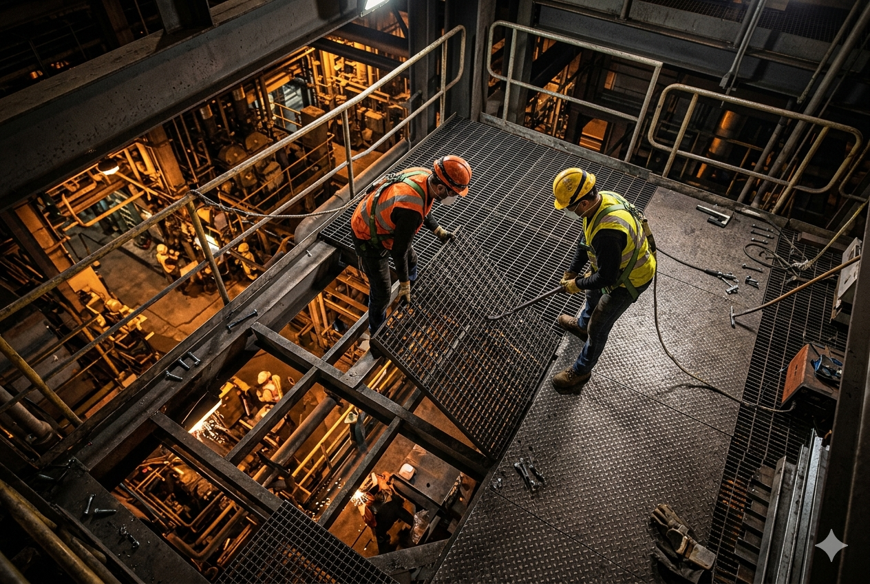 Steel Decking & Floor Plates: Types, Load Ratings & Specification Guide