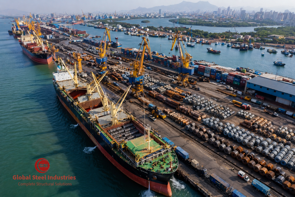 India as a Global Steel Exporter: Opportunities and Market Trends