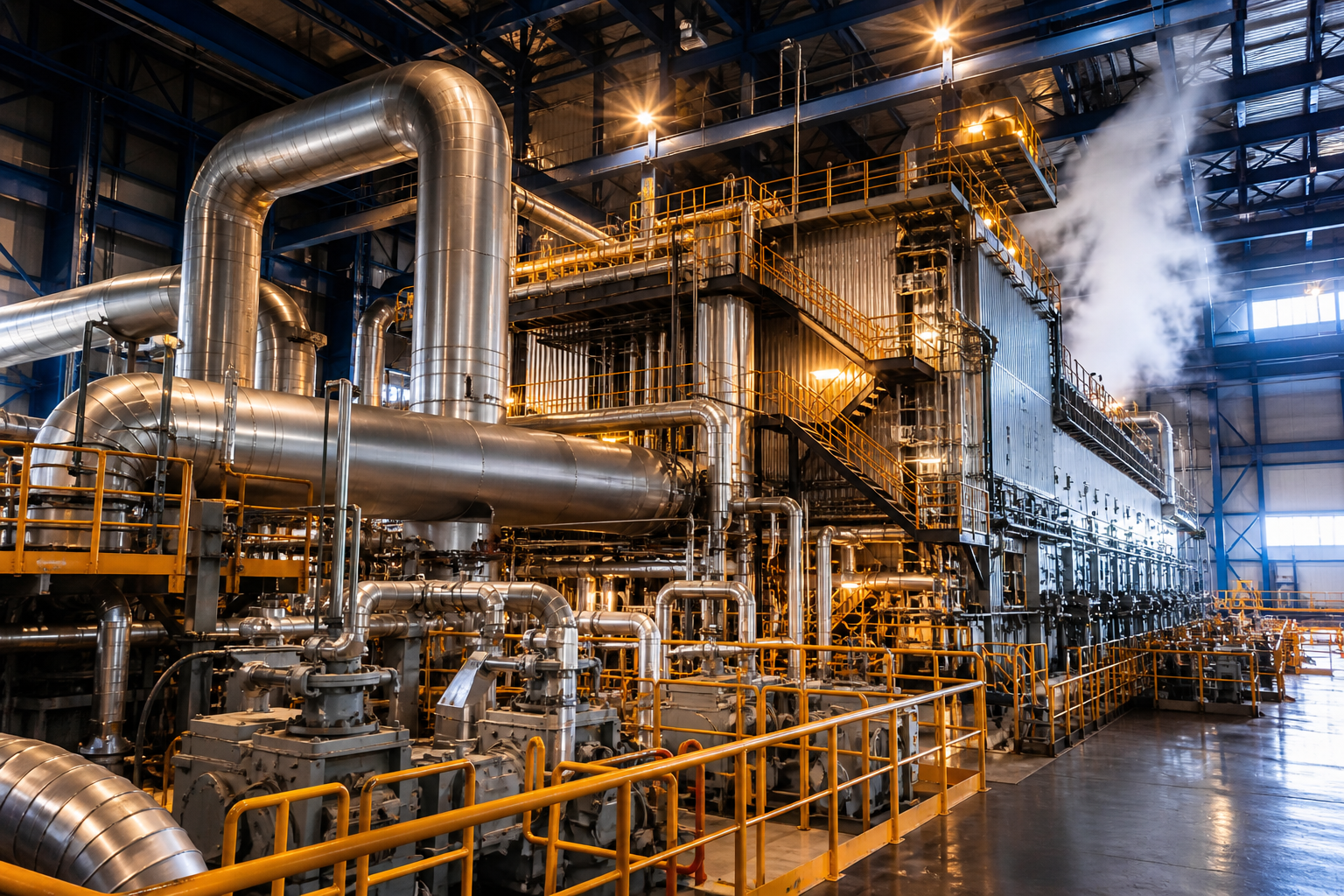 Steel in Power Generation: Coal Plants, Gas Turbines & Nuclear Applications