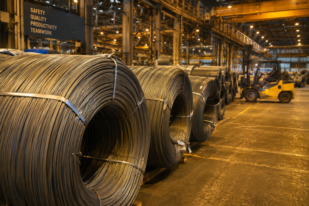 Understanding Steel Wire Rods: Grades, Uses & Industrial Demand – Copy